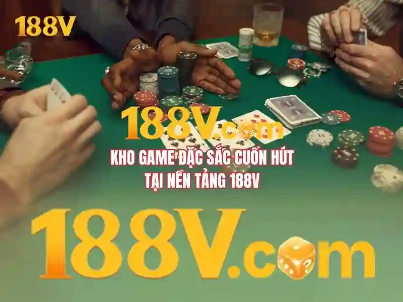 Giao diện casino 188V thân thiện người dùng