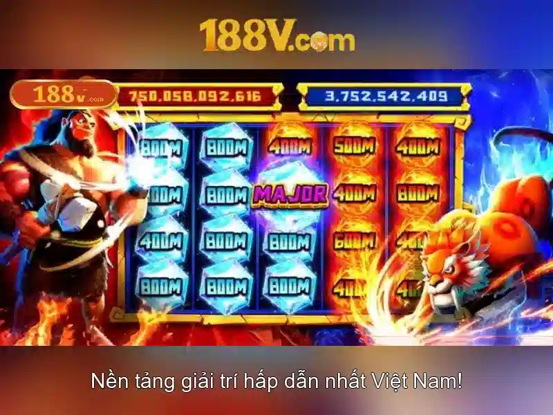 Các Trò Chơi Slot Nổi Bật Tại 188V